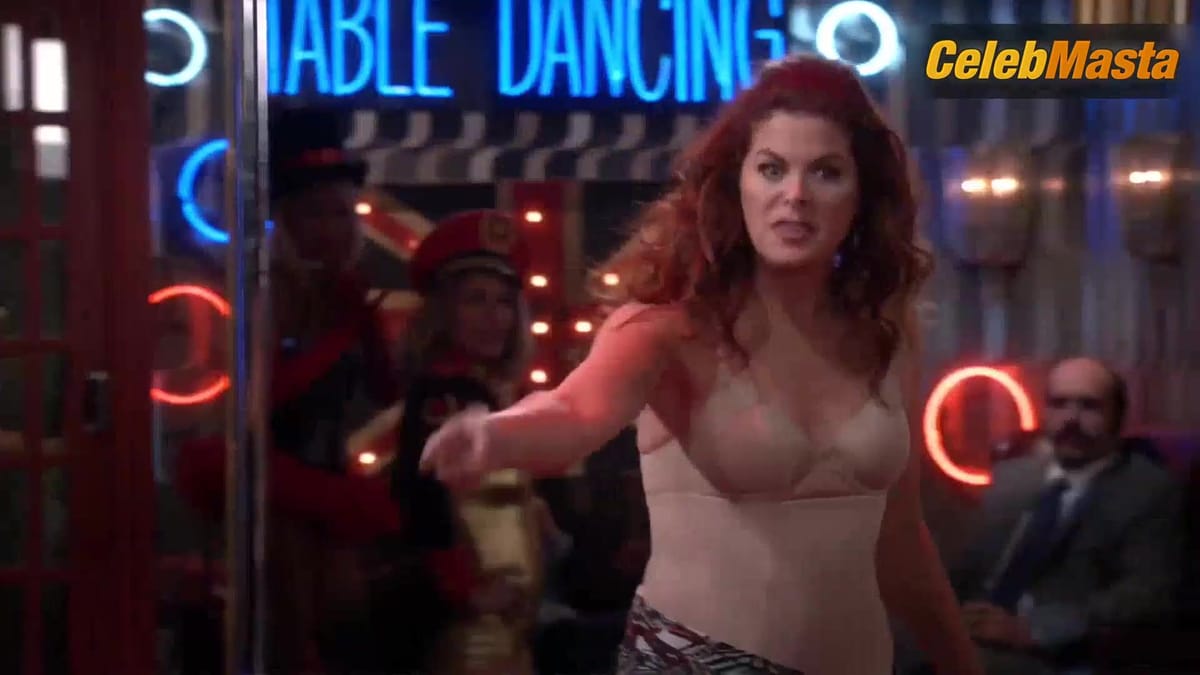 Debra Messing's Underwear Scene in Will & Grace