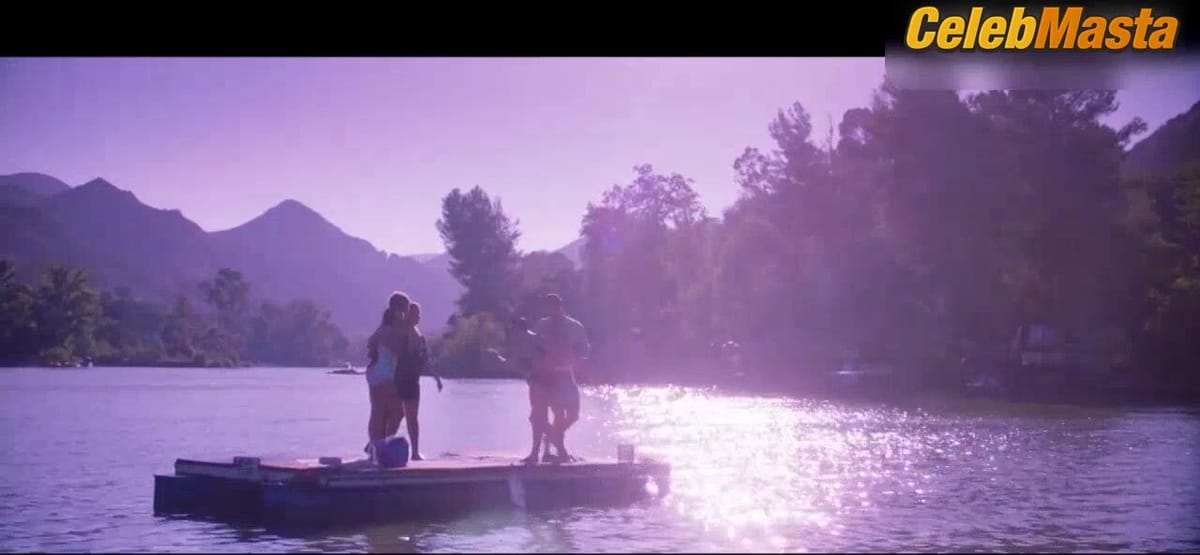 Arden Cho, Karrueche Tran, Meghan Rienks and Sasha Pieterse's Swimsuit Scene in The Honor List
