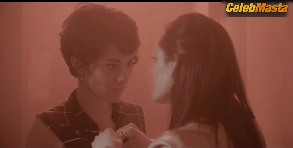Oka Giner and Paulina Goto's Lesbian, Tits Scene in Daughter From Another Mother