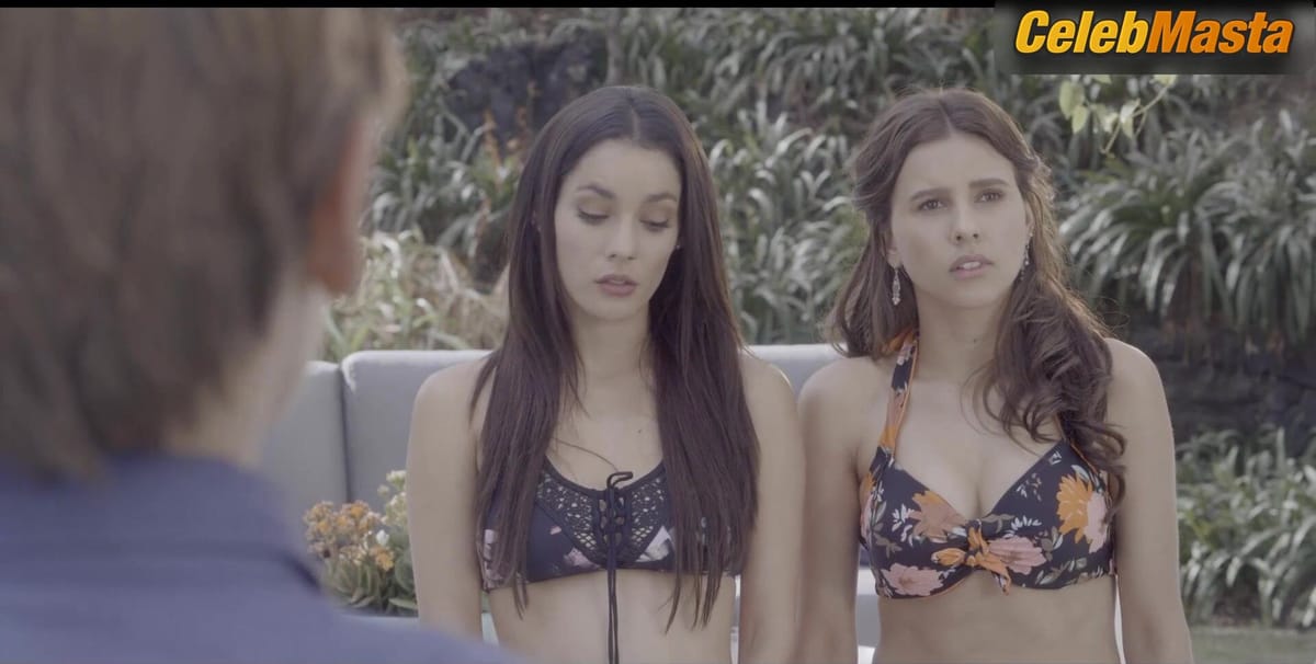 Oka Giner and Paulina Goto's Swimsuit Scene in Daughter From Another Mother