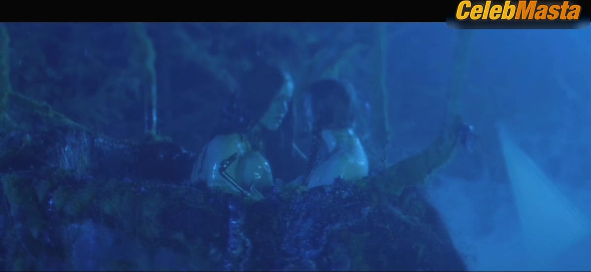Elina Lowensohn and Vimala Pons Tits Scene from After Blue (dirty Paradise)