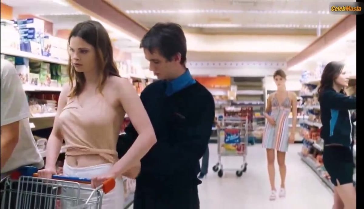 Irene Bagach Bares Breasts Scene in Cashback