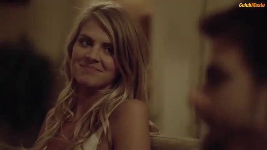Eliza Coupe Booty, Thong Scene from Casual