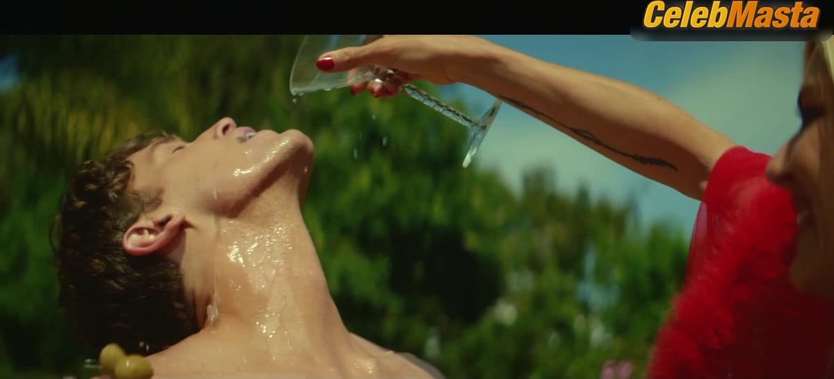 Eliza Coupe Swimsuit, Boobs Scene in The Estate