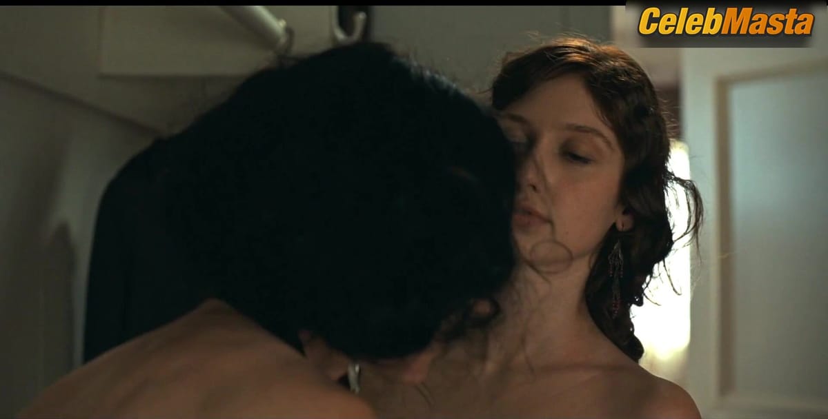 Madison Rogers and Cailyn Rice Show Boobs in Lesbian Scene in 1923