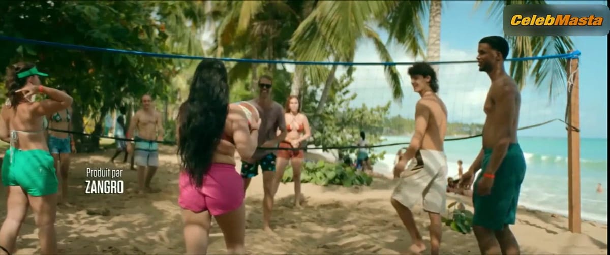 Zoe Marchal, Fadily Camara and Eva Huault's Bikini, Boobs Scene in Coka Chicas