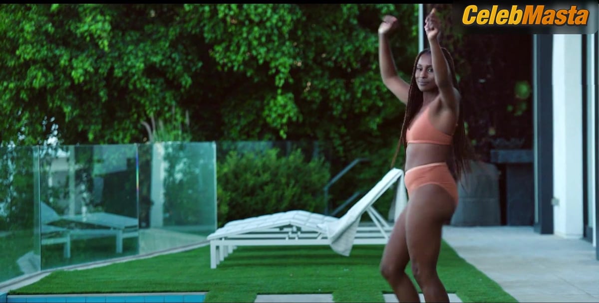 Issa Rae's Underwear Scene from Roar