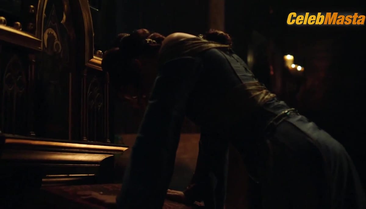 Sabrina Bartlett Sexy Scene from Knightfall