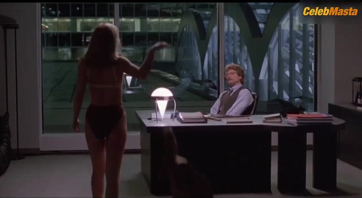 Rebecca De Mornay's Butt and Underwear Scene in Guilty As Sin