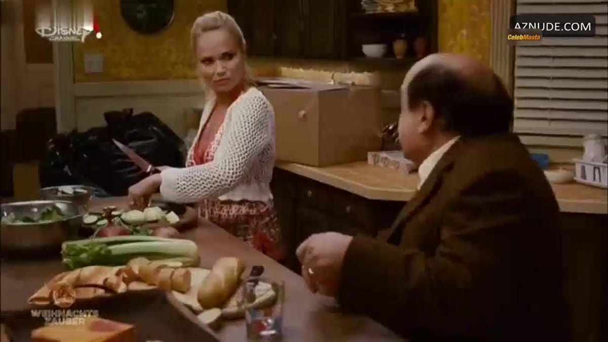 Kristin Chenoweth Boobs Scene in Deck In The Halls