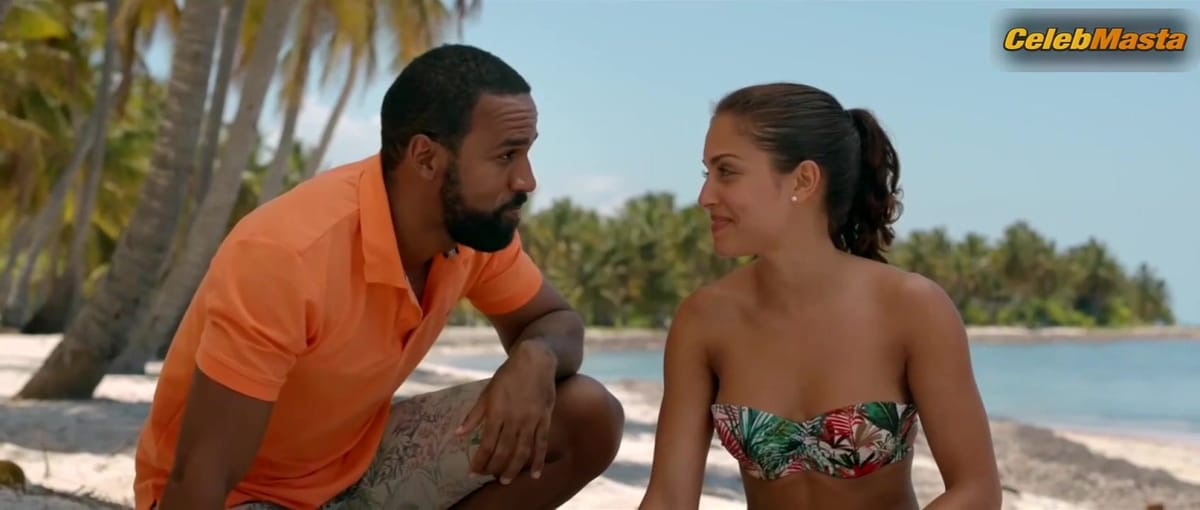 Hiba Abouk Tits, Swimsuit Scene in Caribe 'Todo incluido