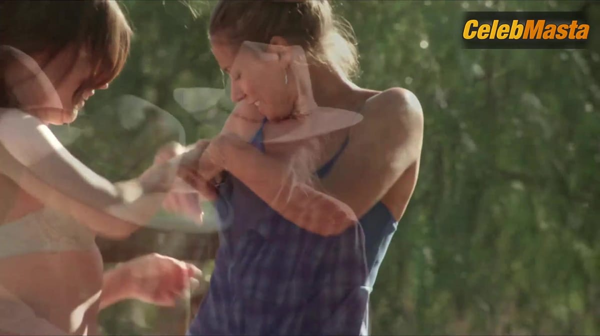 Sadie Katz, Tiffani Fest, Courtney Akbar and Nikki Kris Tits, Underwear Scene from Clown Fear