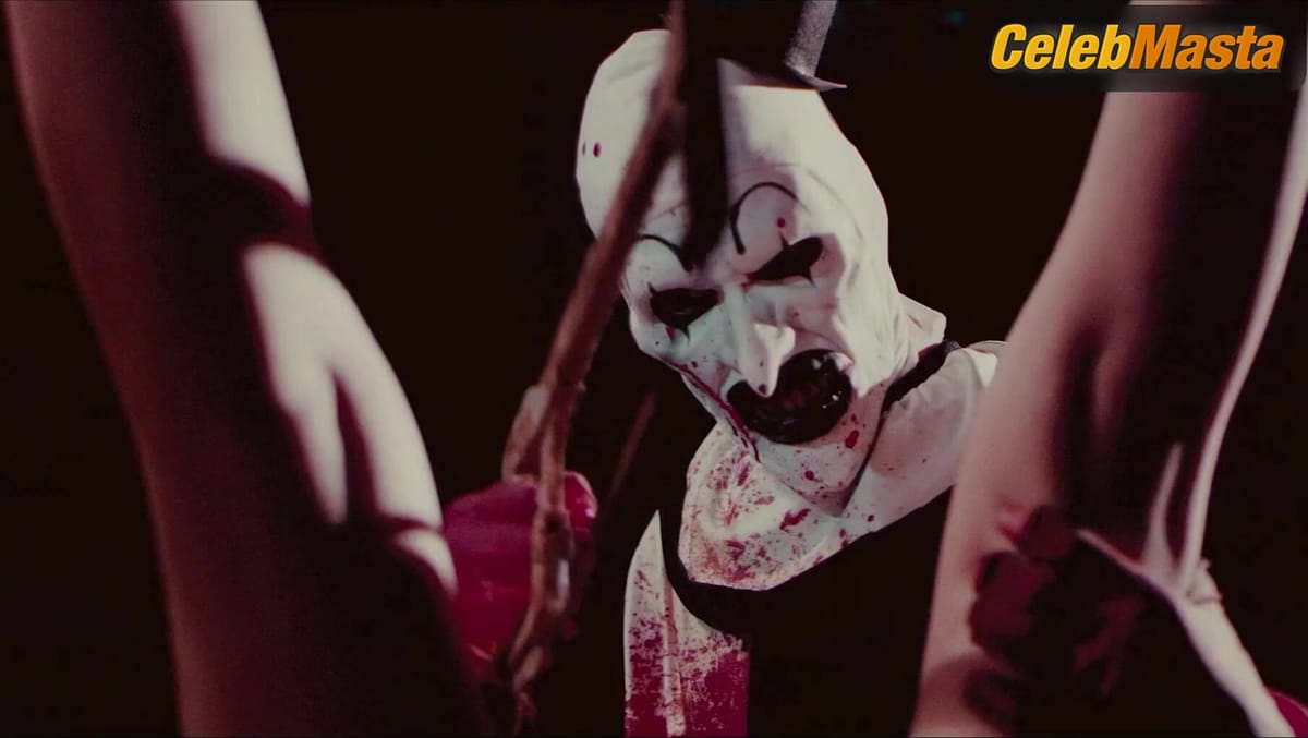 Catherine Corcoran's Tits, Underwear Scene from Terrifier
