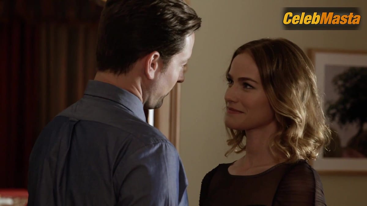 Kelly Overton's Sexy Scene from Back To Christmas