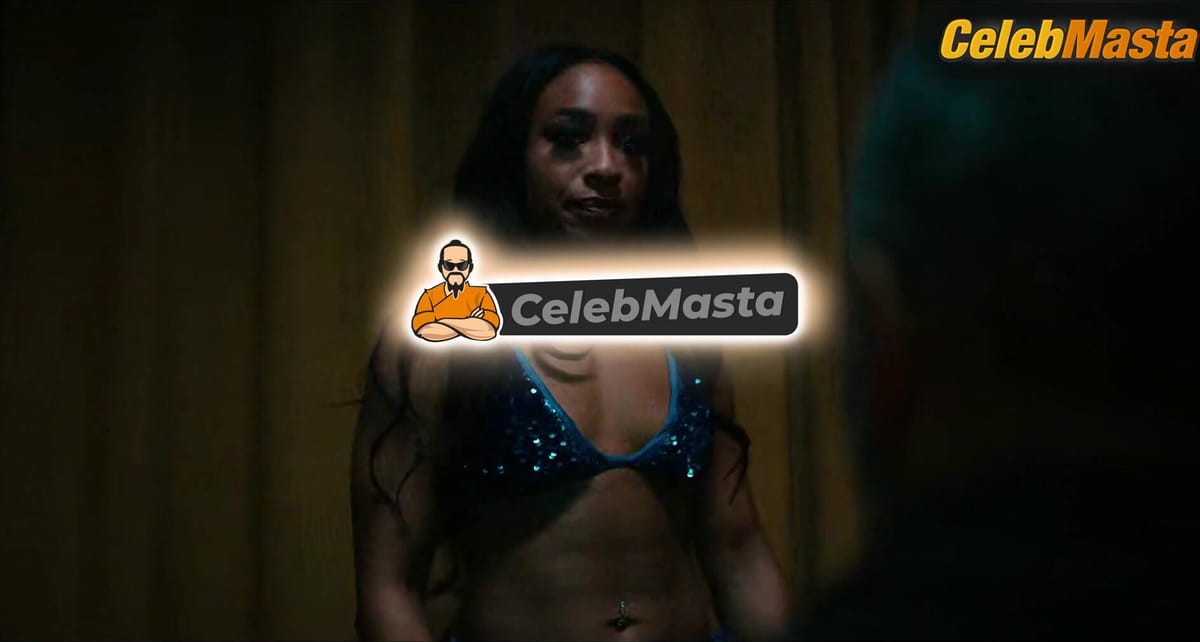 Amber Reign Smith and Taylor Polidore Williams Underwear, Thong Scene from Beauty In Black
