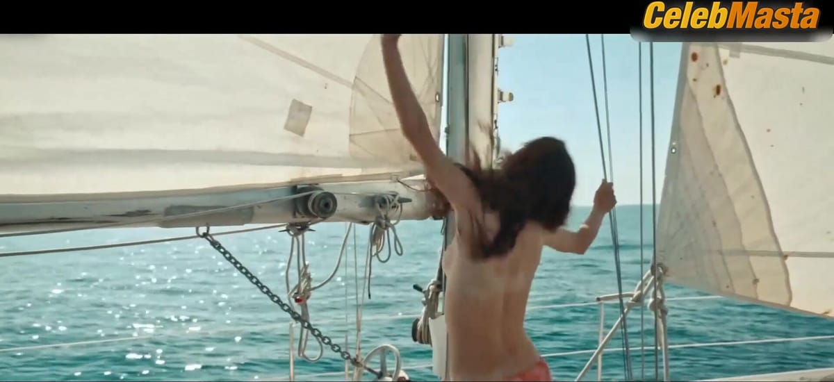 Stephane Caillard Swimsuit, Boobs Scene in Flo