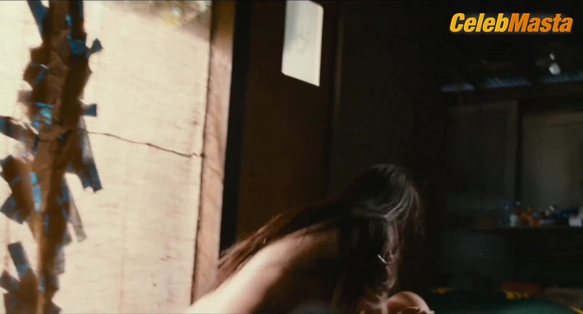 Yuki Mamiya and Michiko Suzuki's Tits, Underwear Scene in Wet Woman in the Wind
