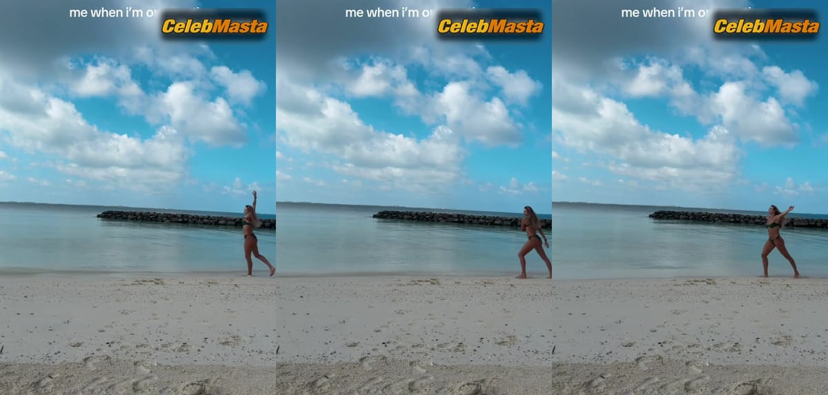 Aryna Sabalenka Swimsuit Scene from Aryna Sabalenka Sexy In Instagram & Tiktok & Other Social Media 2025