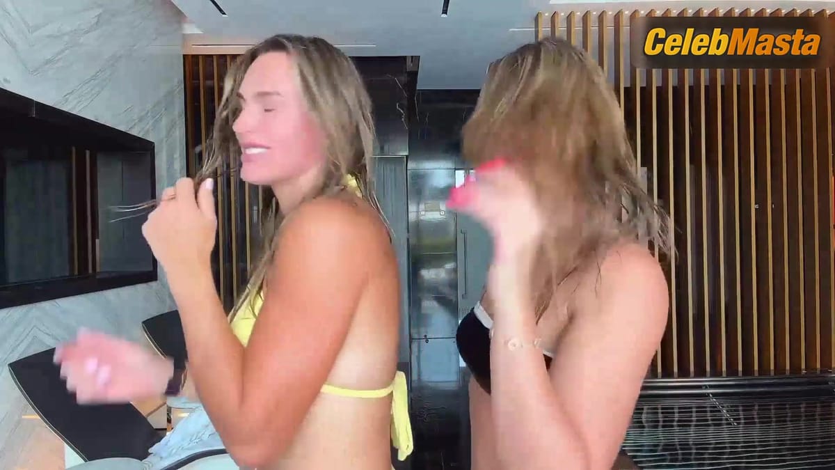 Aryna Sabalenka and Paula Badosa Swimsuit Scene, Aryna Sabalenka, Paula Badosa Sexy On Aryna Sabalenka Paula Badosa's Instagram & Tiktok Videos From Vacation In Atlantis The Royal Dubai (dubai) - October 2025
