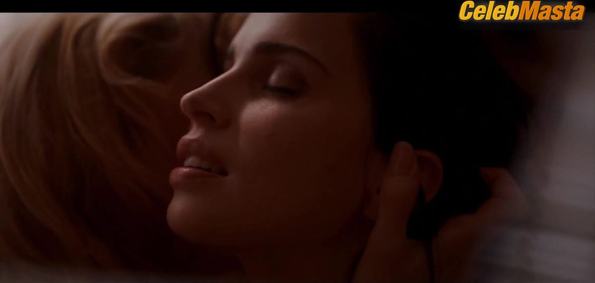 Heida Reed and Sara Dogg Asgeirsdottir Underwear, Lesbian Scene from Stella Blomkvist