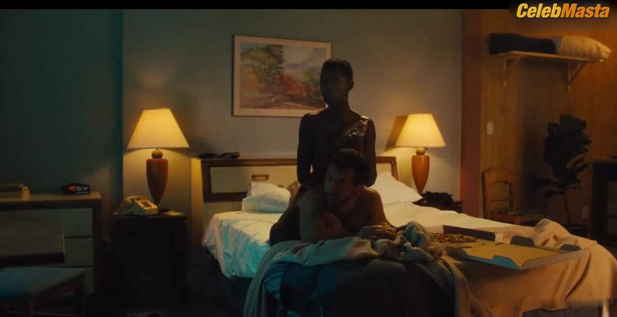 Jodie Turner-Smith Bares Butt and Tits Scene in Jett