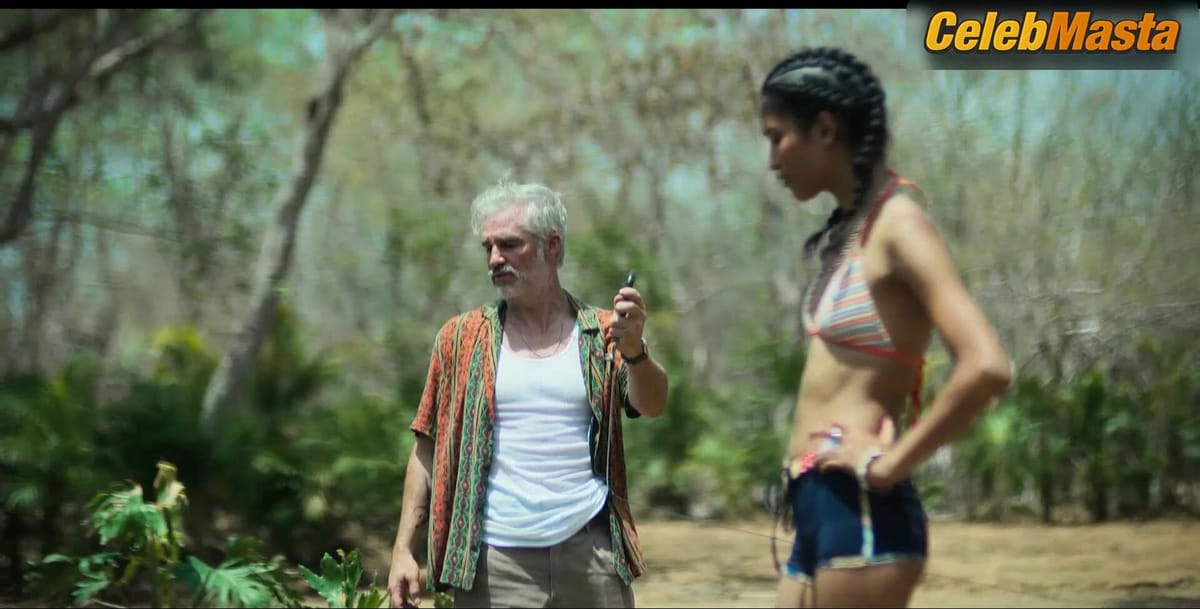Andrea Chaparro's Bikini Scene in Bandidos