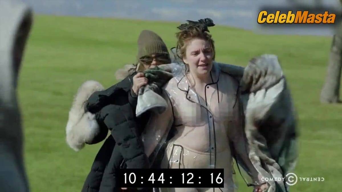 Lena Dunham's Underwear Scene from Inside Amy Schumer
