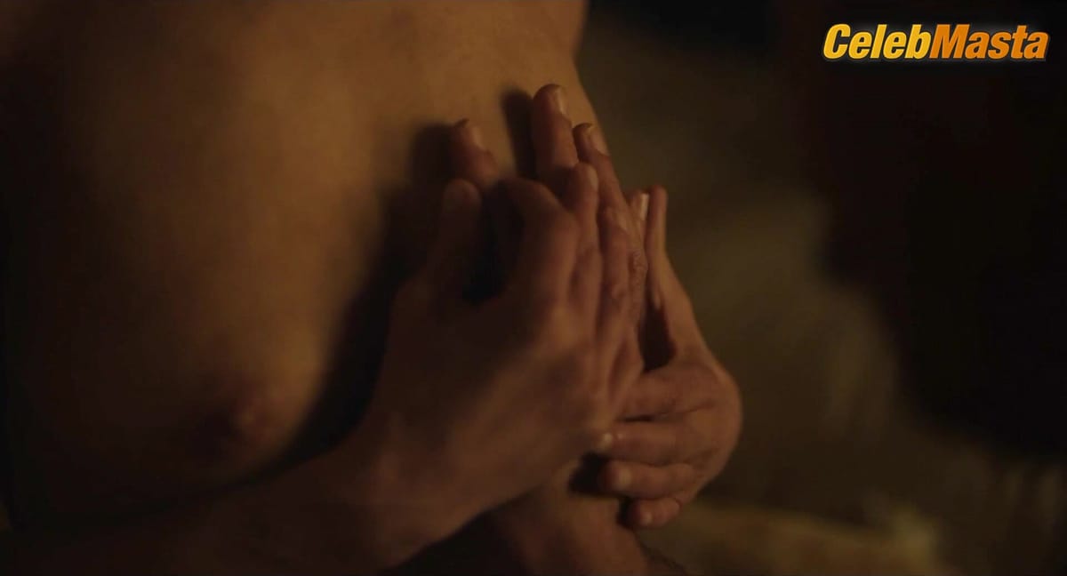 Lubna Azabal Boobs Scene in The Blue Caftan