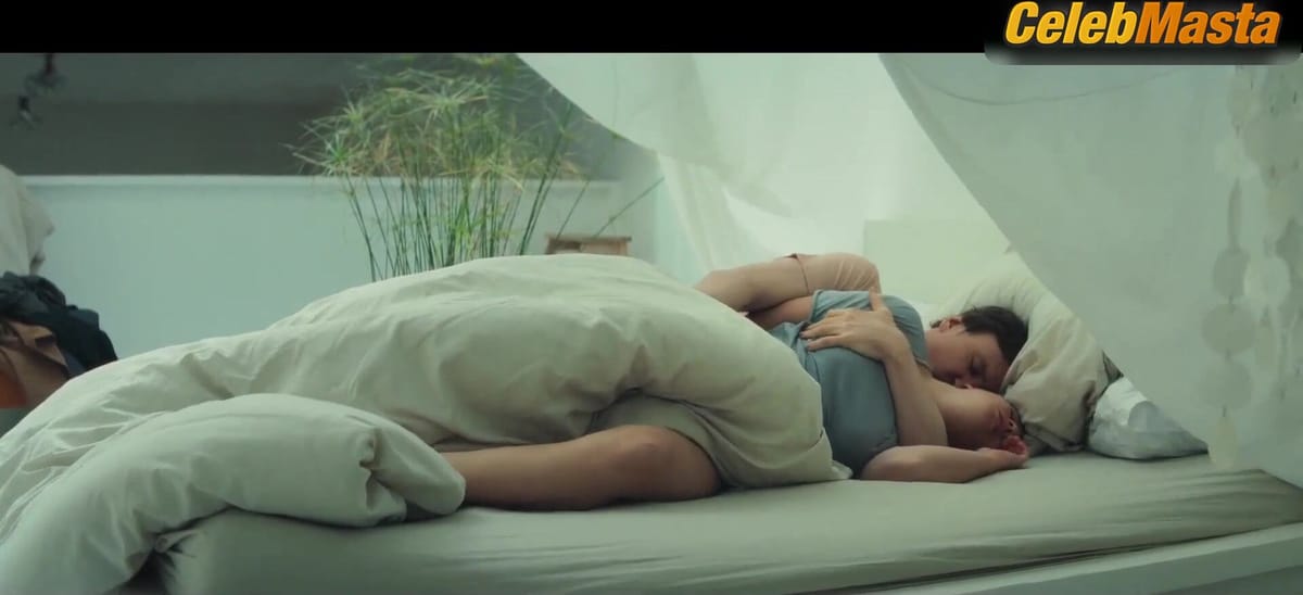 Saskia Rosendahl Bares Underwear Scene in Dying