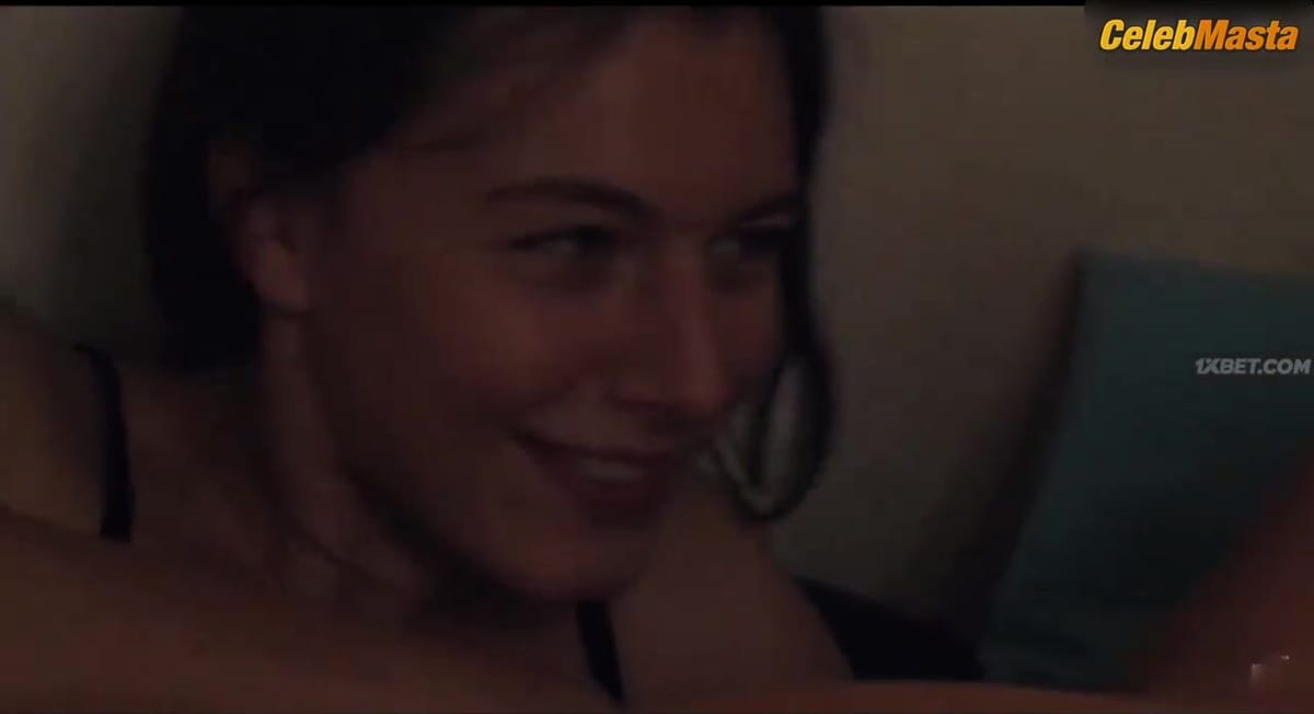 Louise Chevillotte Tits Scene from The World After Us