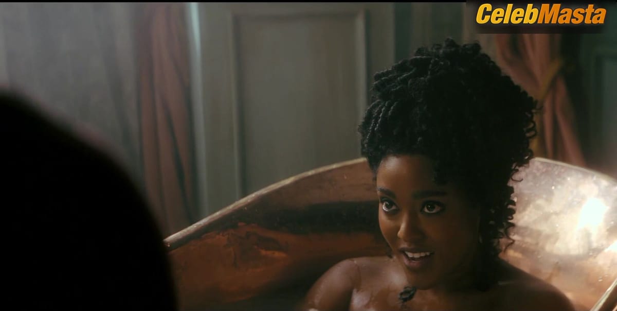 Arsema Thomas Sexy Moment Scene in Queen Charlotte A Bridgerton Story