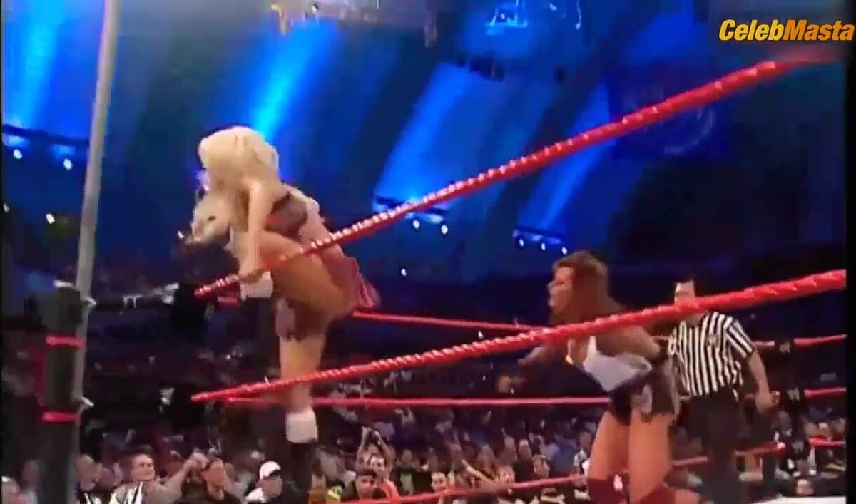 Candice Michelle's Alluring Scene in WWE Smackdown!