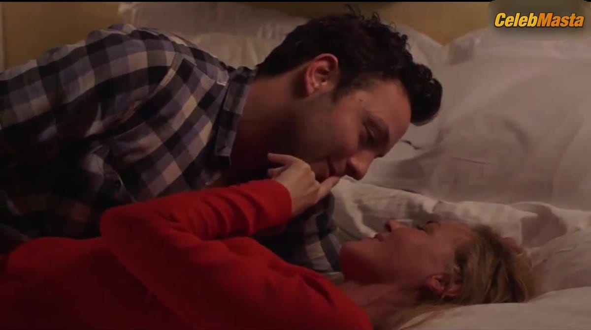 Connie Nielsen Bares Tits Scene in All Relative