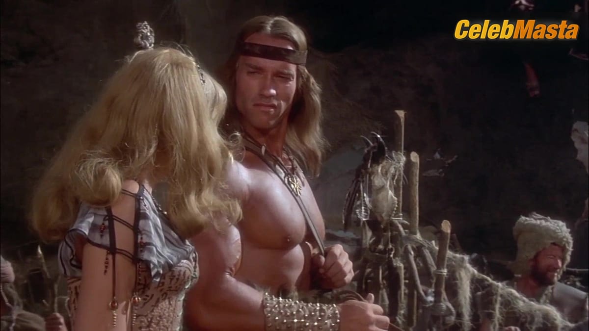 Grace Jones Thong Scene from Conan The Destroyer