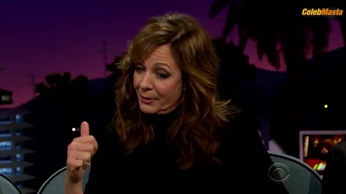 Allison Janney's Lesbian Scene in The Late Late Show With James Corden