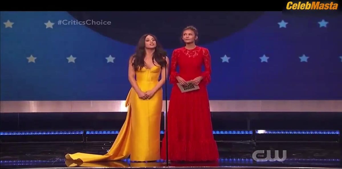 Jeanine Mason Tits Scene from Jeanine Mason The 24th Annual Critics' Choice Awards