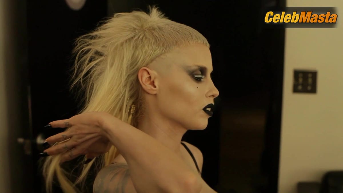 Dita Von Teese Tits Scene from ZEF - The Story of Die Antwoord