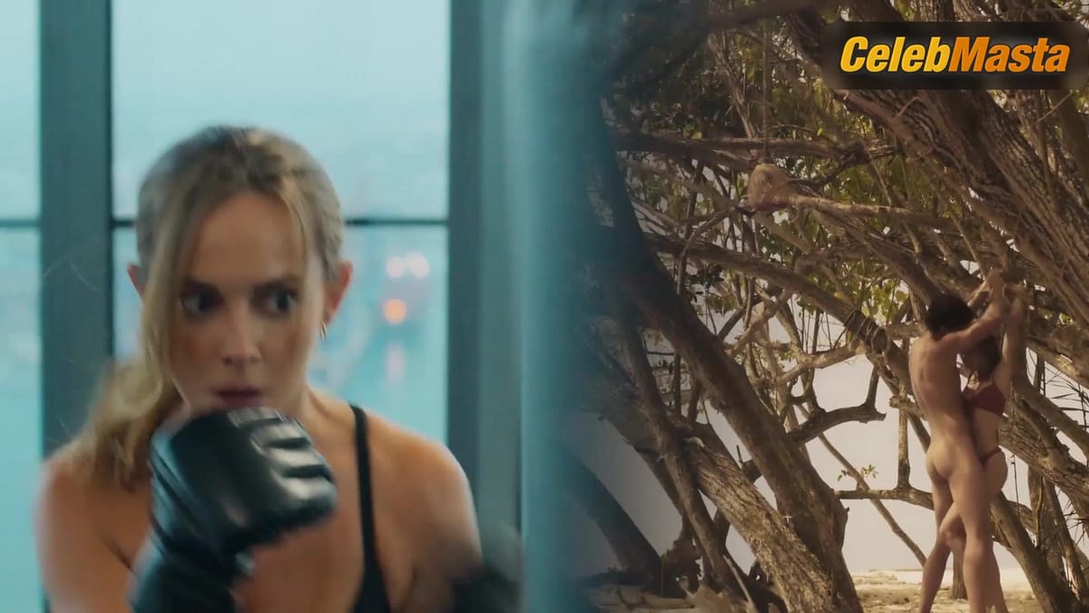 Carolina Serrano and Maria Elisa Camargo's Boobs, Swimsuit Scene in Escupire Sobre Sus Tumbas