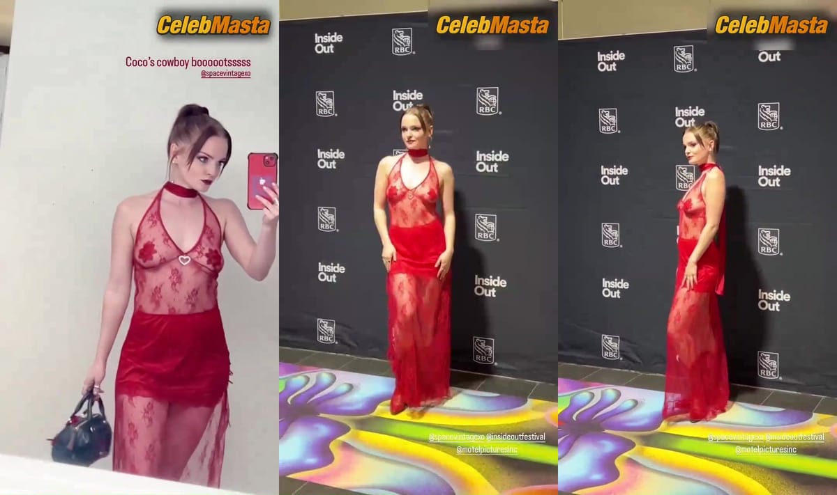 Hallea Jones Tits Scene, Hallea Jones Sexy at Inside Out Film Festival Closing Gala Screening Of We Forgot To Break Up