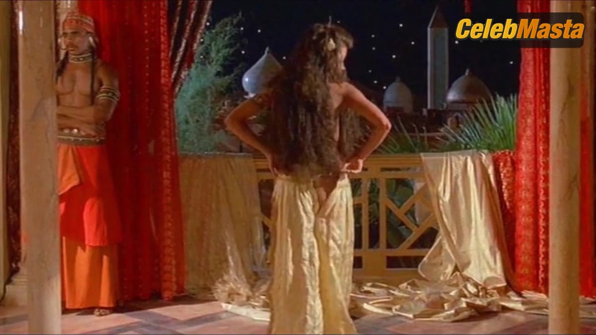 Catherine Zeta-Jones's Sexy Scene in Les 1001 Nuits