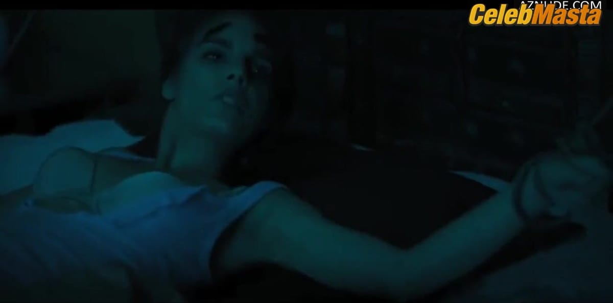 Caitlin Stasey's Boobs, Underwear Scene in Fear, Inc.