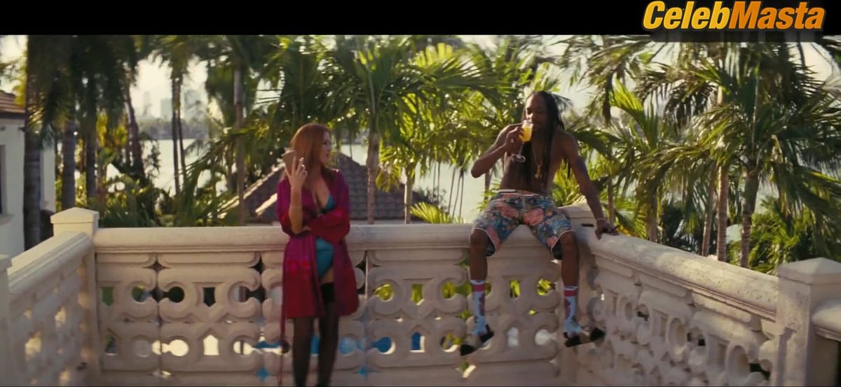 Isla Fisher's Underwear Scene in The Beach Bum