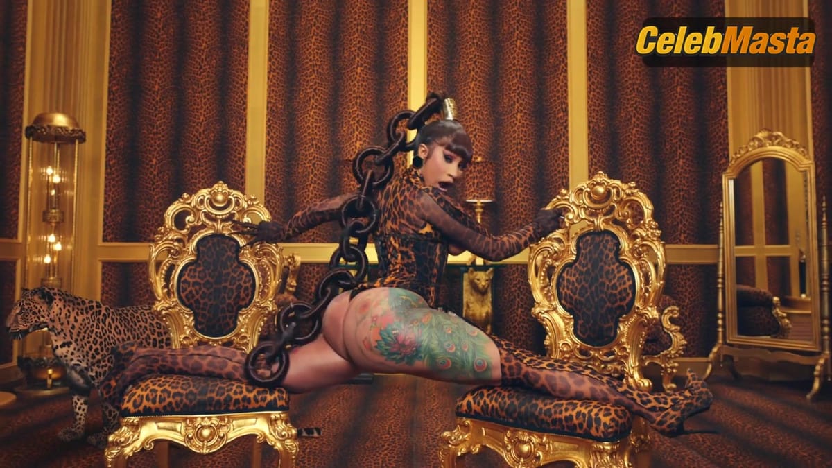 Cardi B and Megan Thee Stallion's Sexy Scene in Wap
