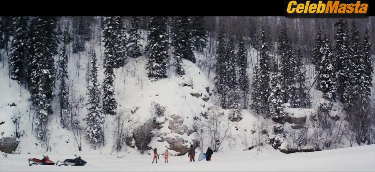 Ivana Korab and Allegra Carpenter Swimsuit Scene in Unnatural