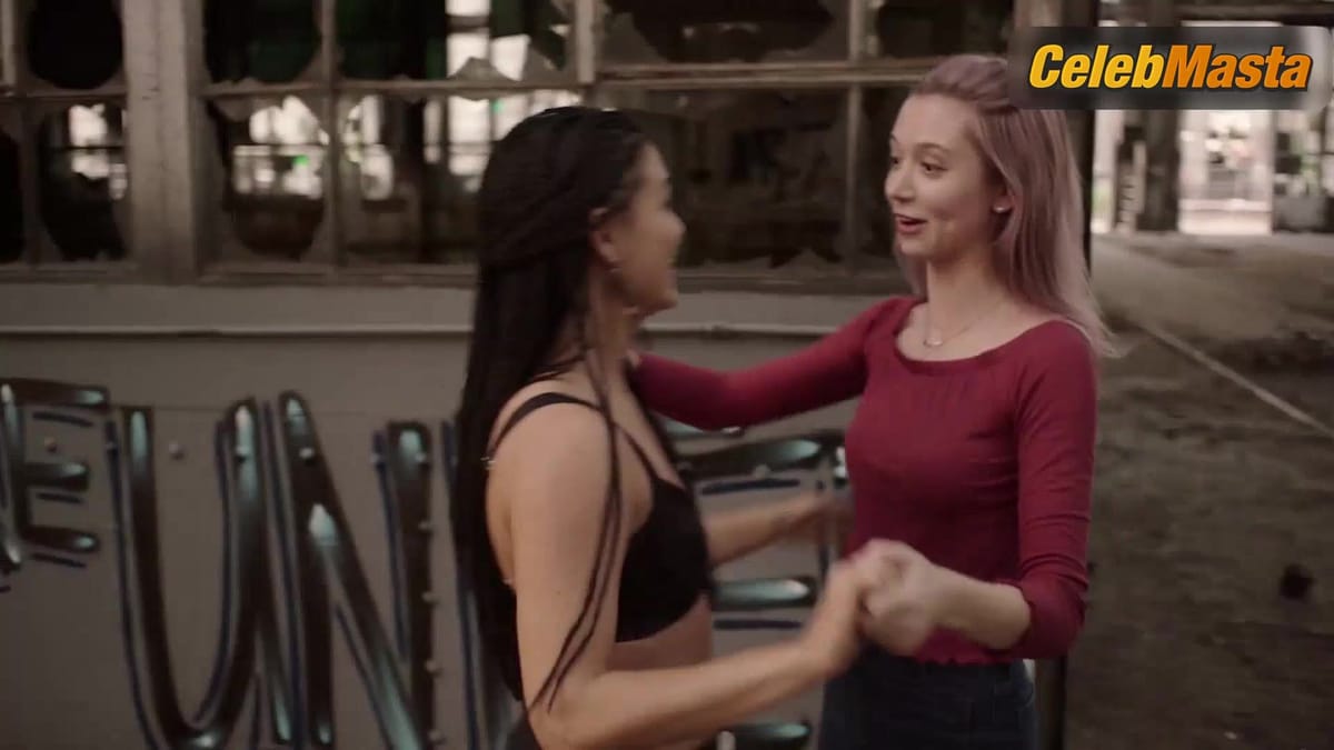 Fivel Stewart and Hana Hayes Underwear, Lesbian Scene from T@agged