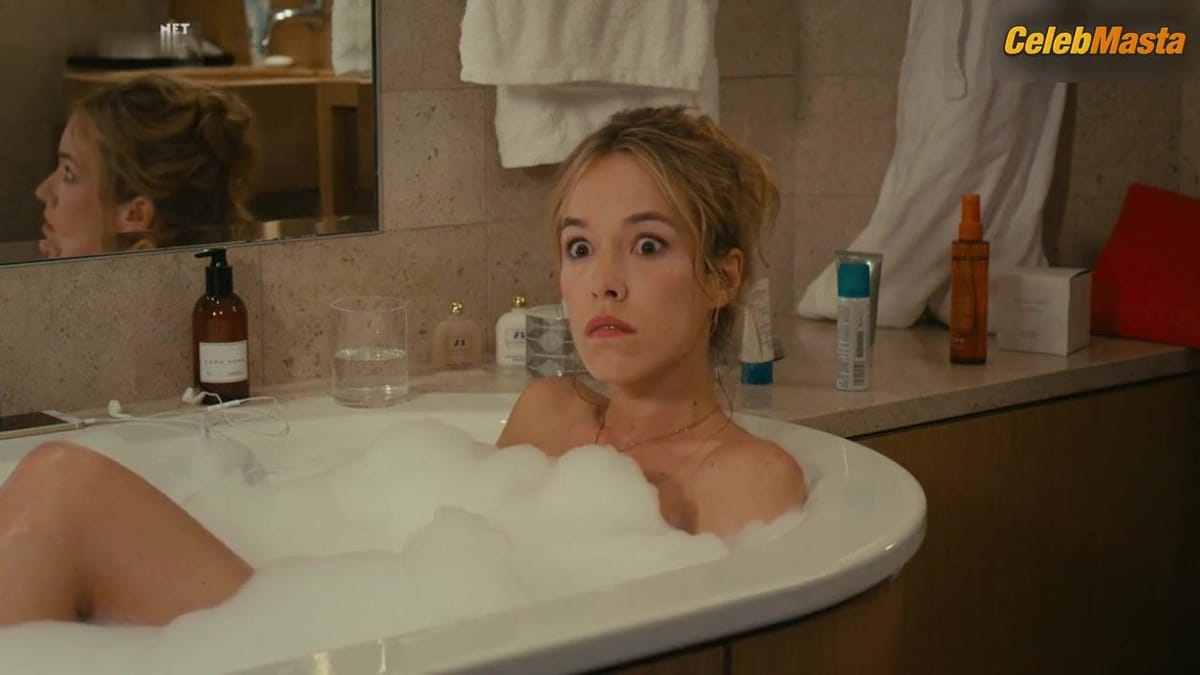 Elodie Fontan's Underwear Scene from Alibi.com