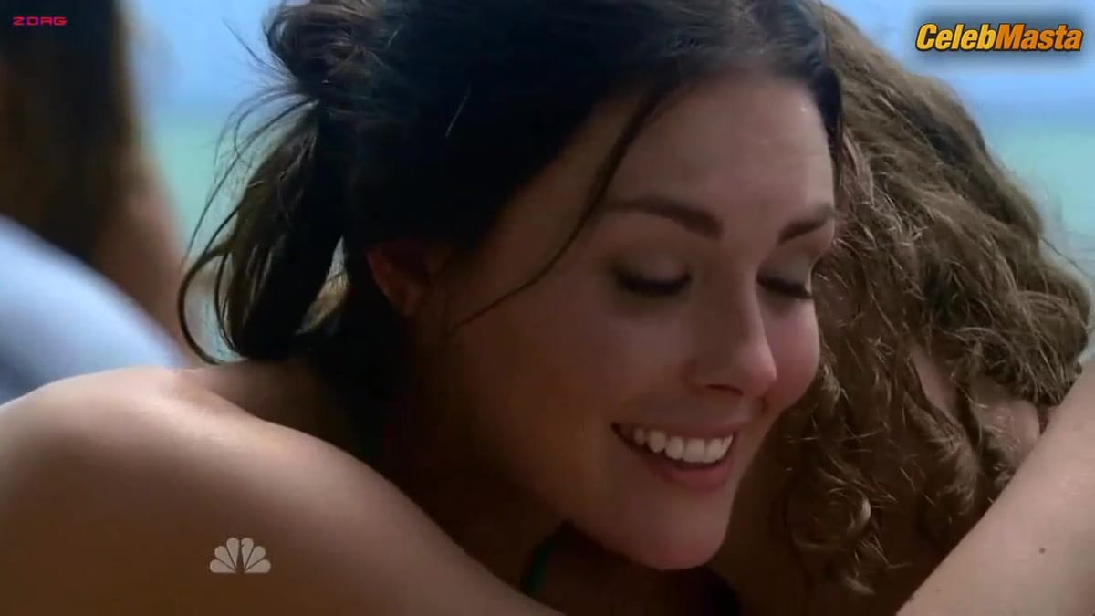 Sarah Roemer's Tits, Swimsuit Scene in The Event