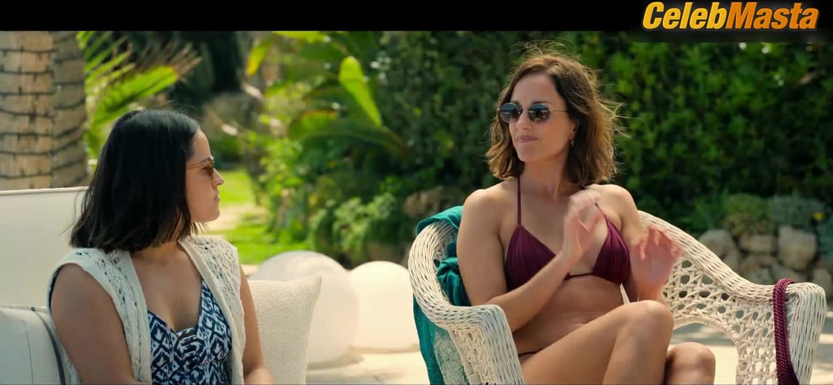 Cumelen Sanz, Silvia Alonso, Nerea Rodriguez and Caly Hernandez Swimsuit Scene from Suspicious Minds