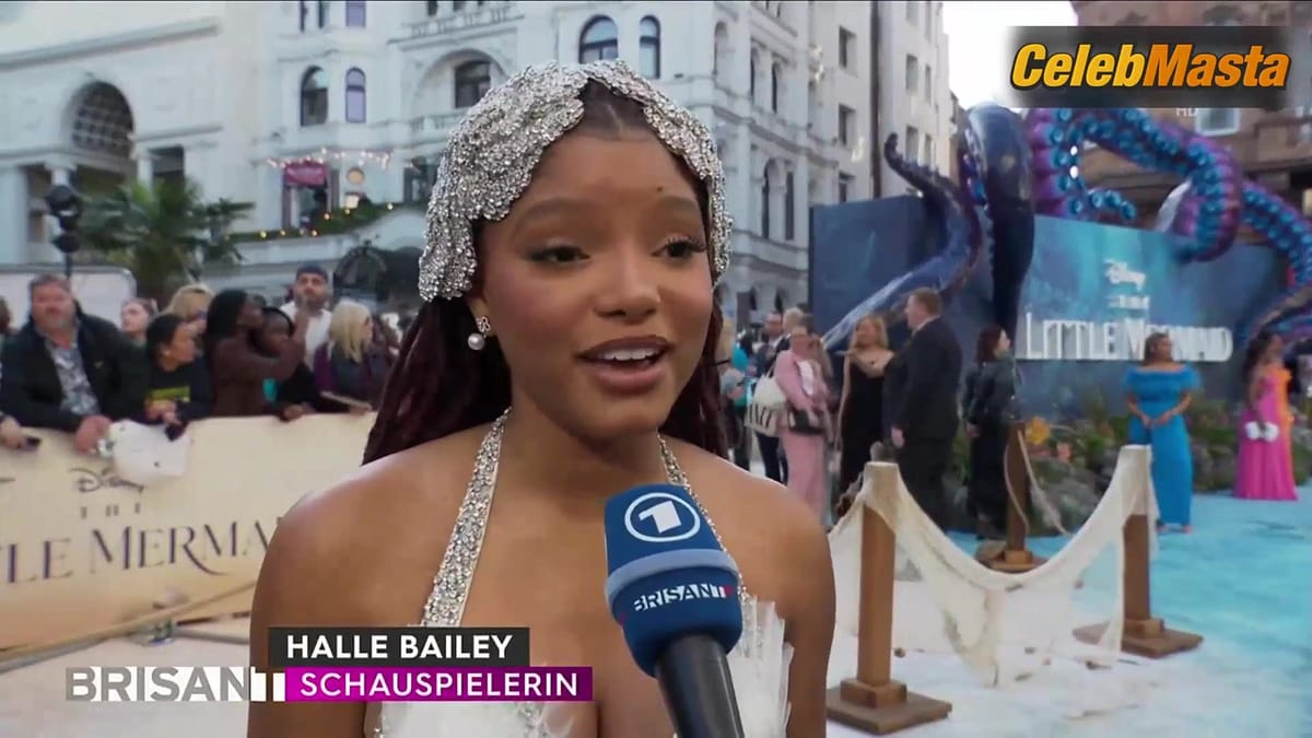 Halle Bailey Tits Scene from Brisant