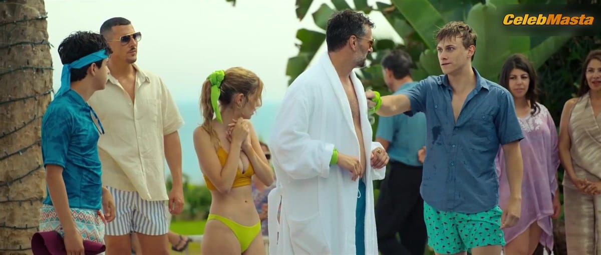 Silvia Alonso, Alicia Jaziz, Cumelen Sanz and Nerea Rodriguez Tits, Swimsuit Scene from Suspicious Minds
